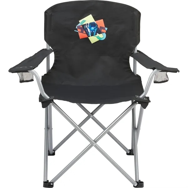 Oversized folding chair with two mesh cup holders, carry bag and... from ASI 66887 PCNA / Leeds