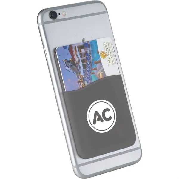 Silicone phone wallet with adhesive backing.... from ASI 66887 PCNA / Bullet