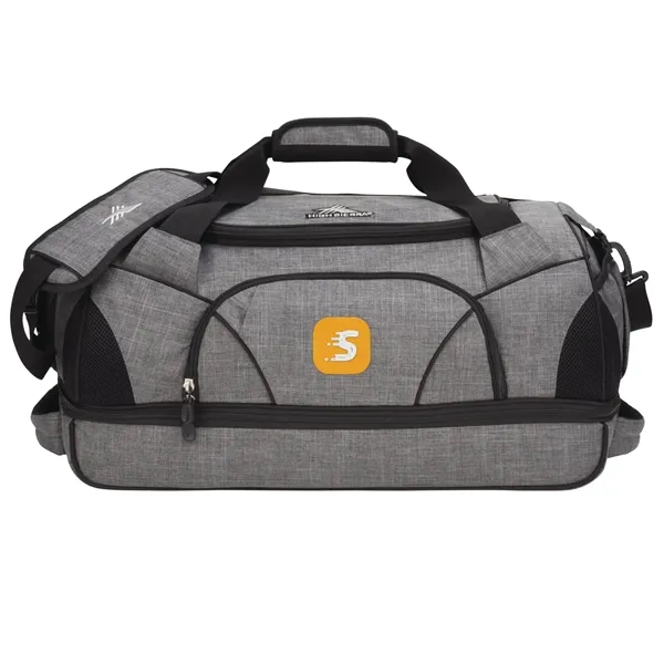 Duffel bag with zippered main compartment and a U-shaped opening.... from ASI 66887 PCNA / Leeds