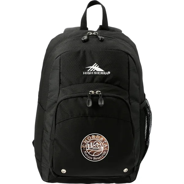 6.75" x 18.75" x 11.5" backpack with front-loading main compartment, cell... from ASI 66887 PCNA / Leeds