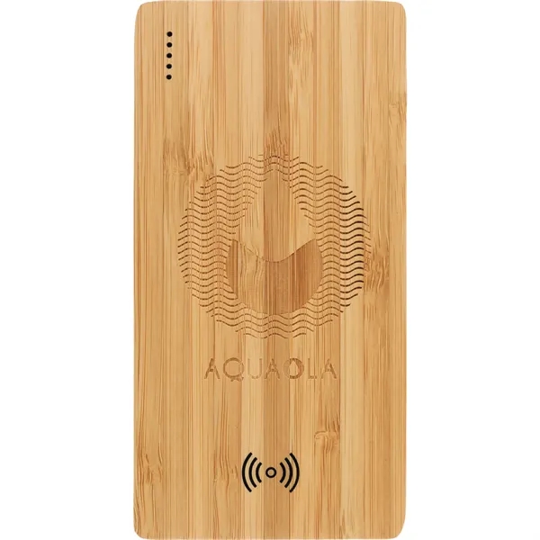 Plank 5000 mAh Bamboo Wireless Power Bank... from ASI 66887 PCNA / Leeds