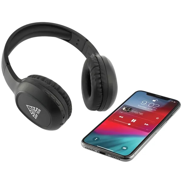 Wireless over-ear Bluetooth headphones with microphone and USB charging cable.... from ASI 66887 PCNA / Bullet
