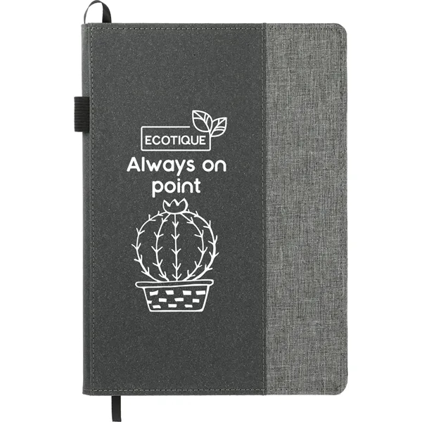 7" x 10" refillable journal with recycled leather cover and 80... from ASI 66887 PCNA / Leeds