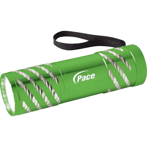 Flashlight with 9 LED lights and wrist strap.... from ASI 66887 PCNA / Bullet