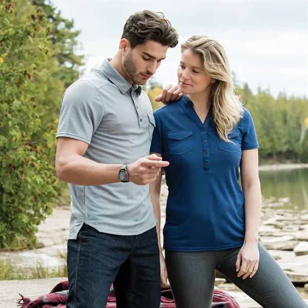 W-LUNENBURG Roots73 Short Sleeve Polo... from ASI 66887 PCNA / Trimark