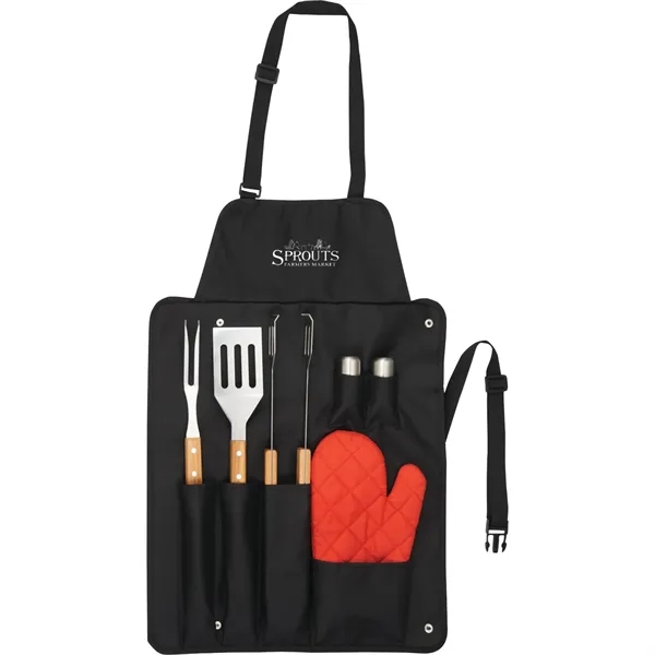 7 piece BBQ set with apron.... from ASI 66887 PCNA / Leeds