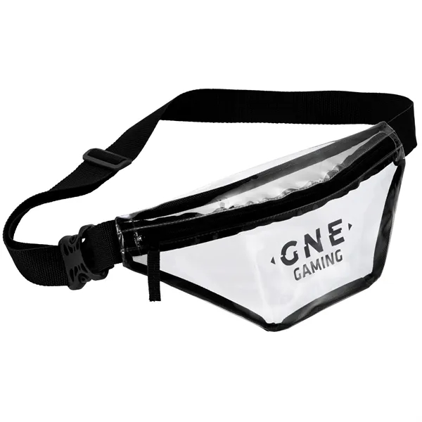 Clear PVC fanny pack with 45" (max) adjustable strap.... from ASI 66887 PCNA / Leeds