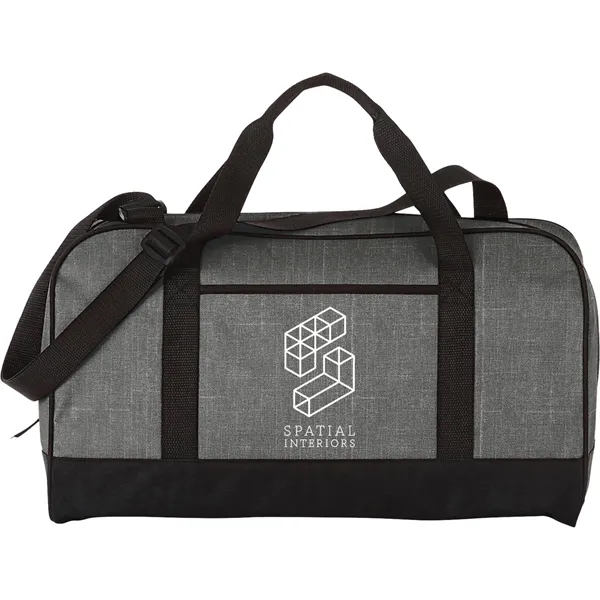 18" duffel bag with zippered compartment, open front pocket, adjustable shoulder... from ASI 66887 PCNA / Bullet