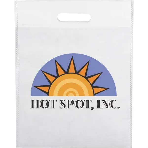 14" x 11" non-woven tote bag with die-cut handle.... from ASI 66887 PCNA / Bullet