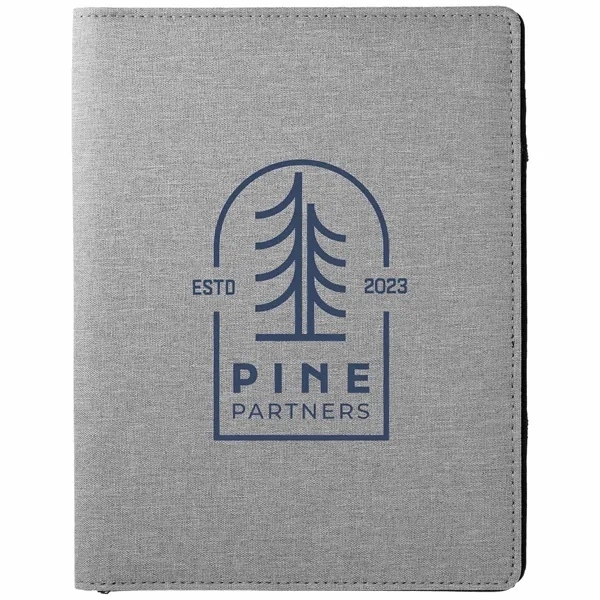 Heathered writing pad with fabric cover.... from ASI 66887 PCNA / Bullet