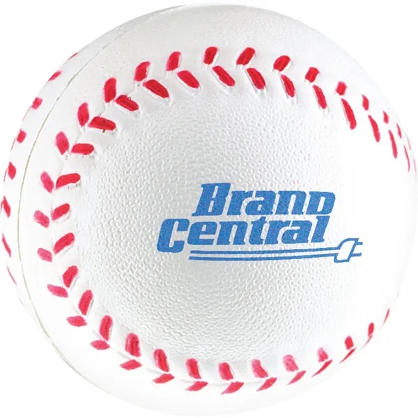Baseball shaped stress ball made of PU foam.... from ASI 66887 PCNA / Bullet