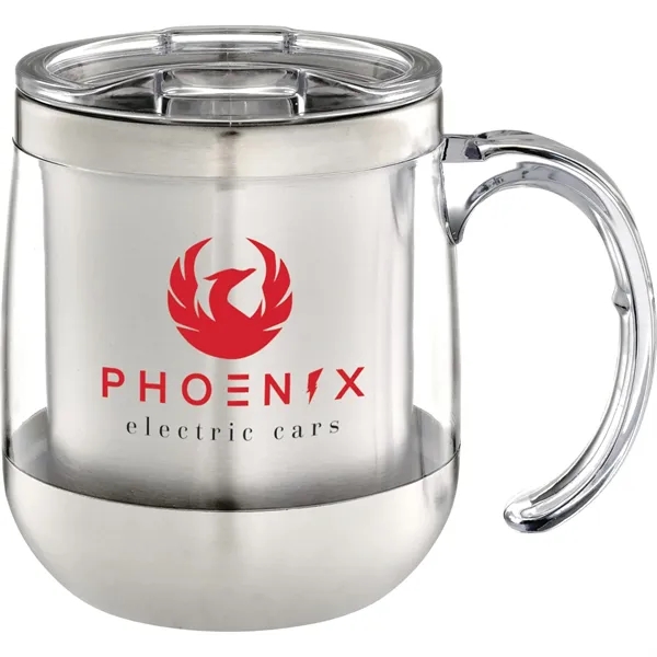 14 oz. double wall constructed mug with stainless steel liner and... from ASI 66887 PCNA / Bullet