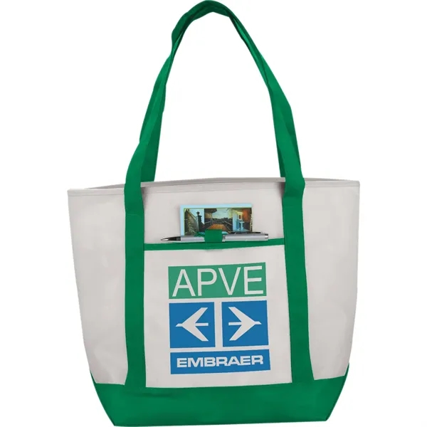 6" x 13.5" x 17.75" non-woven boat tote with 24" handles.... from ASI 66887 PCNA / Bullet