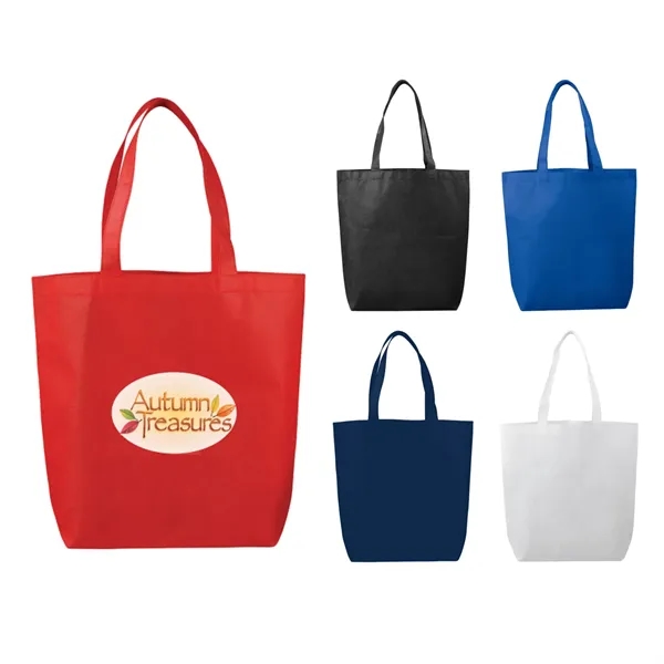 Non-woven tote bag with double 20" inch drop handles.... from ASI 66887 PCNA / Bullet