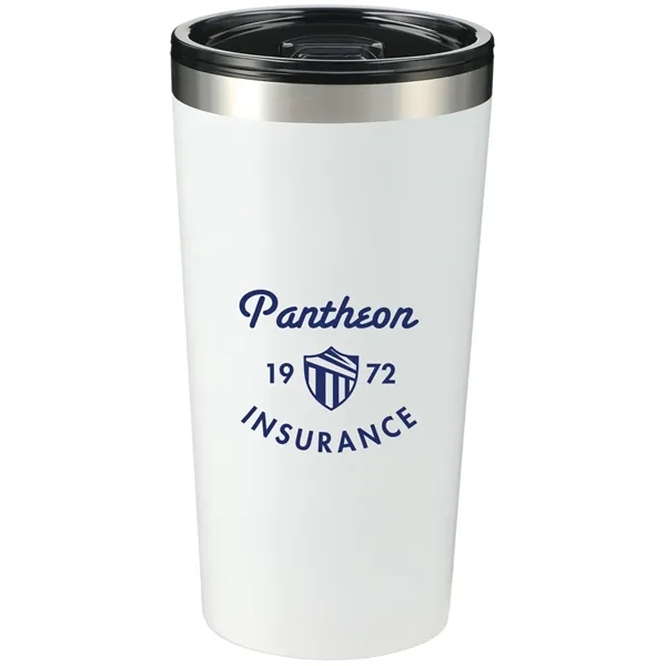 16 oz. stainless steel tumbler with double wall construction, fine-grit coating,... from ASI 66887 PCNA / Bullet