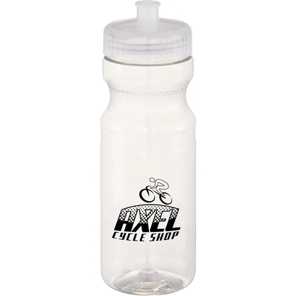 24 oz. squeezable sports bottle with twist-on lid and push spout.... from ASI 66887 PCNA / Bullet