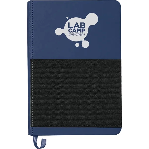 5" x 7" notebook with a phone pocket and 80 sheets... from ASI 66887 PCNA / Bullet