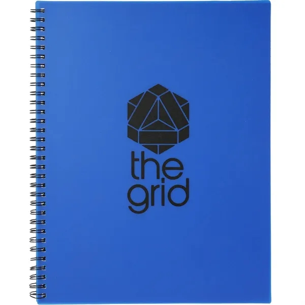 8,5" x 11" spiral bound notebook with 80 ruled white sheets... from ASI 66887 PCNA / Bullet