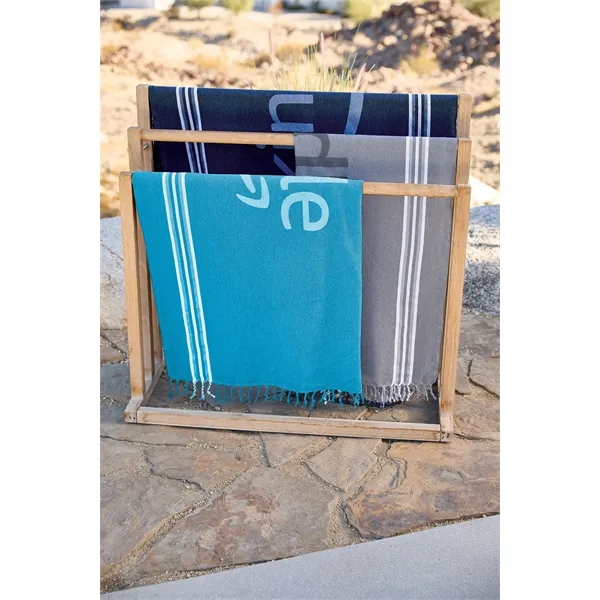 100% Turkish natural cotton quick drying beach towel.... from ASI 91605 Towel Specialties