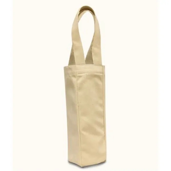 Single Bottle Wine Tote. 10 ounce cotton canvas.... from ASI 89380 Staton Corporate and Casual