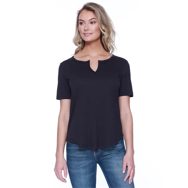 Womens Slit V-Neck... from ASI 89380 Staton Corporate and Casual