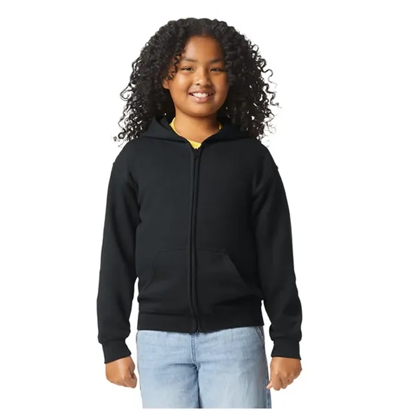 Gildan Heavy Blend Youth Full Zip Hooded Sweatshirt... from ASI 89380 Staton Corporate and Casual / Staton®