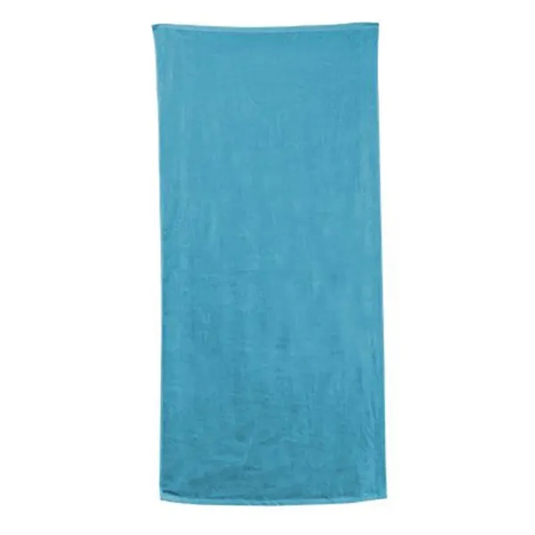 Beach Towel. 100% cotton velour. Hemmed edges.... from ASI 89380 Staton Corporate and Casual / Staton®