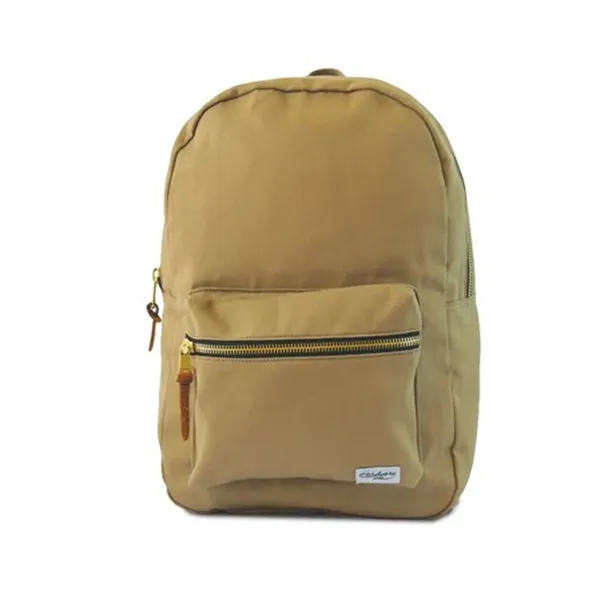 Backpack with front zip pocket and flap. Blank.... from ASI 89380 Staton Corporate and Casual / Staton®