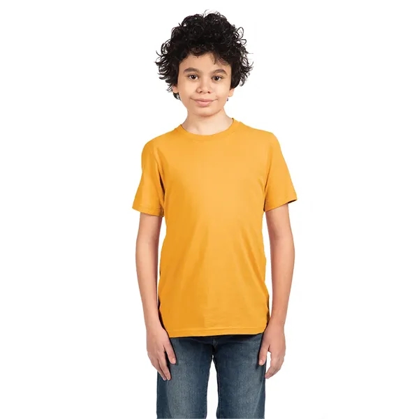 Youth cotton crew shirt. 4.3 ounce, 100% combed ring spun cotton.... from ASI 89380 Staton Corporate and Casual