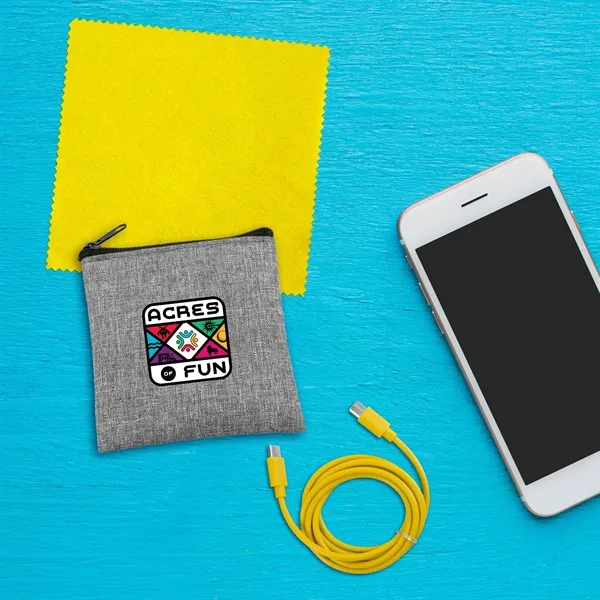 Recycled A+C to C Cable & Cloth Set... from ASI 30208 A P Specialties / AP Specialties