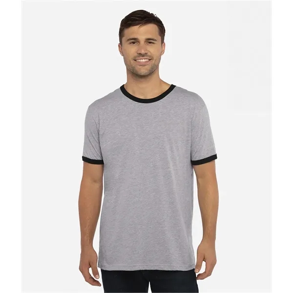 Men's ringer t-shirt made from 100% combed ring-spun cotton and features... from ASI 89380 Staton Corporate and Casual