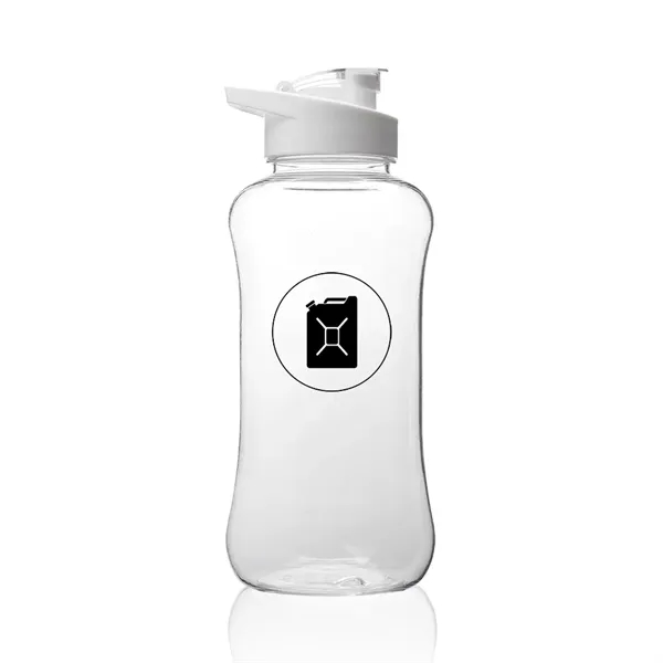 60 oz. Athlete water bottle made of plastic in clear, gray,... from ASI 39552 BEL Promo