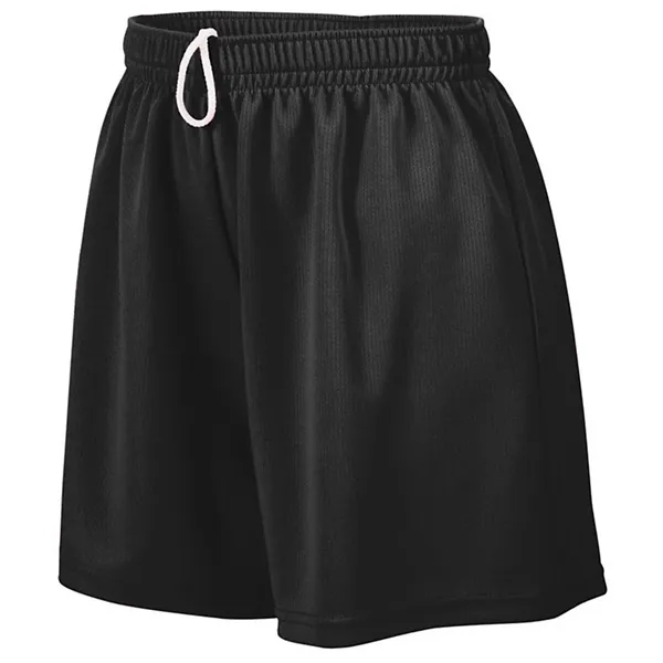 Ladies' wicking mesh shorts with a 5" inseam and covered elastic... from ASI 89380 Staton Corporate and Casual / Staton®