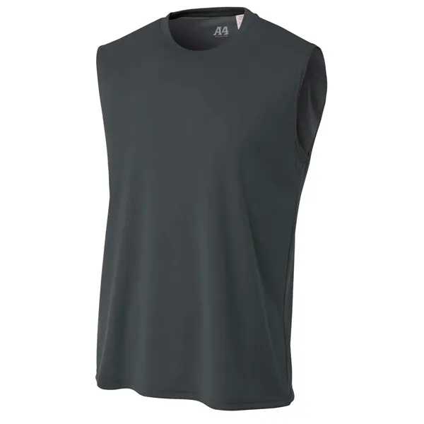 A4 Cooling Performance Muscle Shirt, 4 ounce. 100% Micro Poly Interlock.... from ASI 89380 Staton Corporate and Casual / Staton®