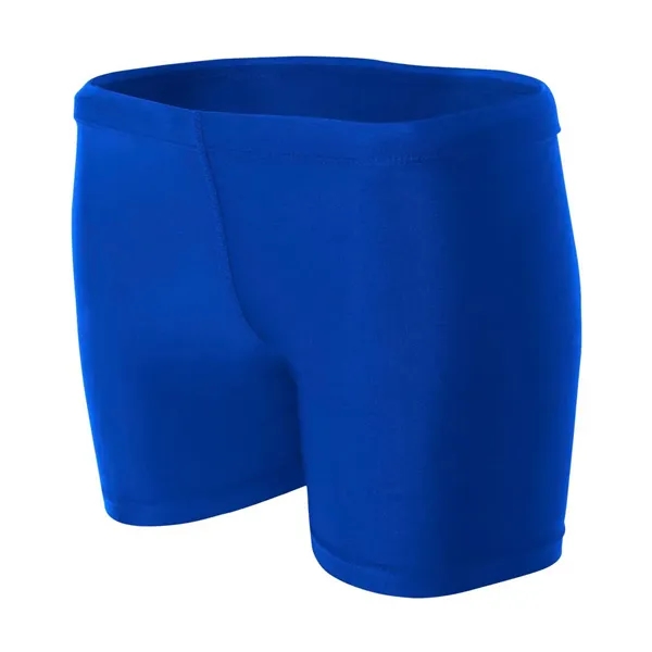 4" Women's Compression Short. 5 ounce. 80% polyester/20% spandex. 4" inseam.... from ASI 89380 Staton Corporate and Casual / Staton®