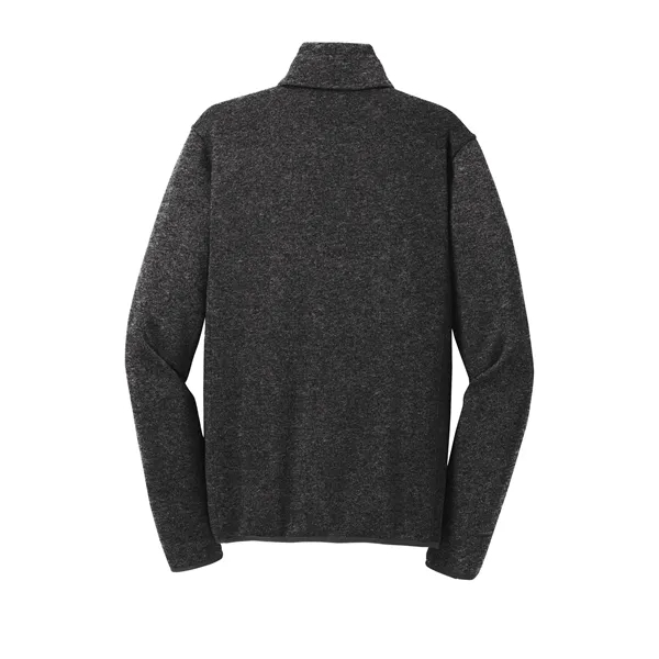 Port Authority Sweater Fleece Jacket.... from ASI 84863 SanMar