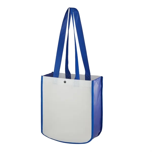 110GSM non-woven polypropylene fashion tote bag with laminated surface, contrasting gusset,... from ASI 57800 Gordon Sinclair / Gordon Sinclair®