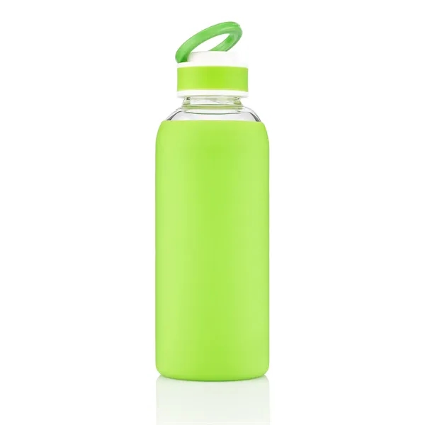 18 ounce shatter resistant glass bottle with silicone grip sleeve and... from ASI 57800 Gordon Sinclair / Gordon Sinclair®