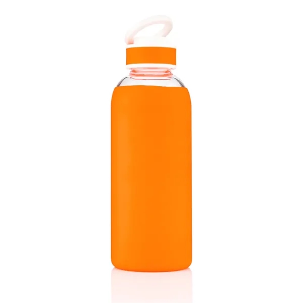 18 ounce shatter resistant glass bottle with silicone grip sleeve and... from ASI 57800 Gordon Sinclair / Gordon Sinclair®