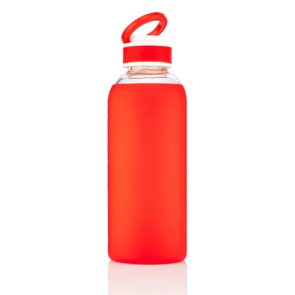 18 ounce shatter resistant glass bottle with silicone grip sleeve and... from ASI 57800 Gordon Sinclair / Gordon Sinclair®