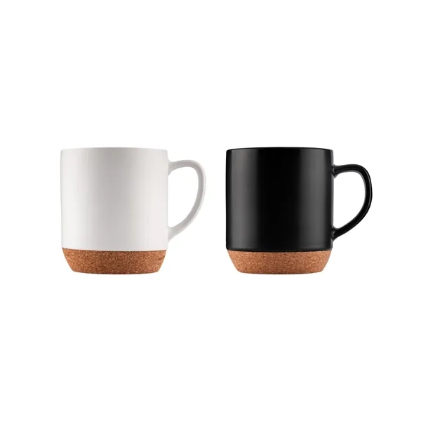 14 ounce double wall ceramic coffee mug with cork base.... from ASI 57800 Gordon Sinclair / Gordon Sinclair®