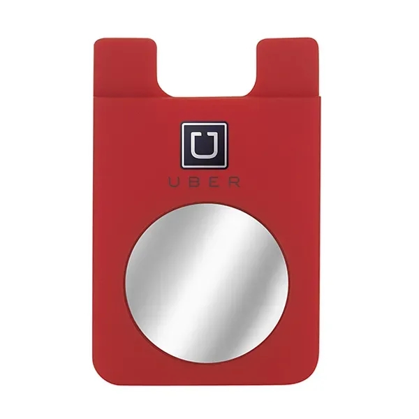 Adhesive silicone wallet with mirror and RFID protection.... from ASI 57800 Gordon Sinclair / Gordon Sinclair®