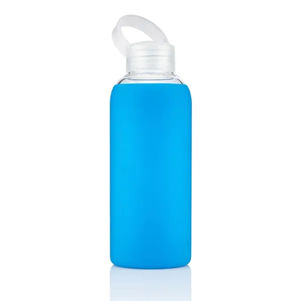 18 ounce shatter resistant glass bottle with silicone grip sleeve and... from ASI 57800 Gordon Sinclair / Gordon Sinclair®