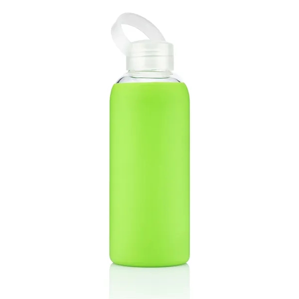 18 ounce shatter resistant glass bottle with silicone grip sleeve and... from ASI 57800 Gordon Sinclair / Gordon Sinclair®