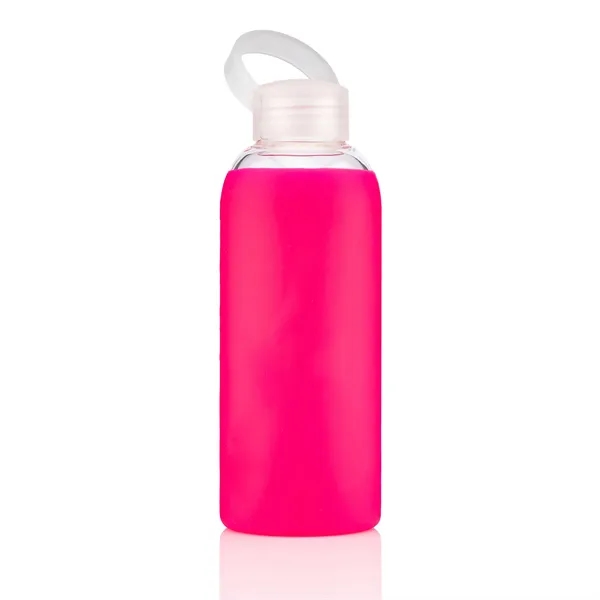 18 ounce shatter resistant glass bottle with silicone grip sleeve and... from ASI 57800 Gordon Sinclair / Gordon Sinclair®