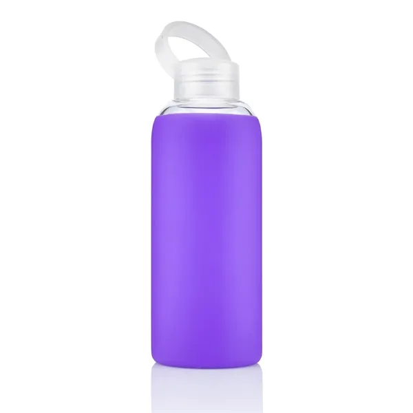 18 ounce shatter resistant glass bottle with silicone grip sleeve and... from ASI 57800 Gordon Sinclair / Gordon Sinclair®
