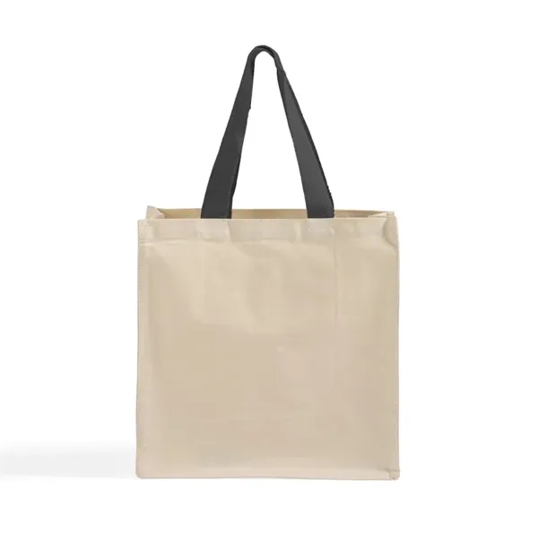 Heavy canvas tote with jumbo gusset, 23" handles, and large imprint... from ASI 67557 LimeLight Ent / Limelight USA