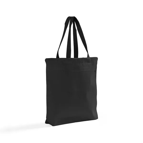 Heavy 10 oz cotton twill tote with 17" handles and imprint... from ASI 67557 LimeLight Ent / Limelight USA