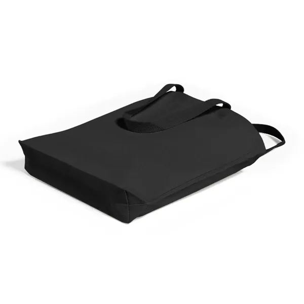 Heavy 10 oz cotton twill tote with 17" handles and imprint... from ASI 67557 LimeLight Ent / Limelight USA