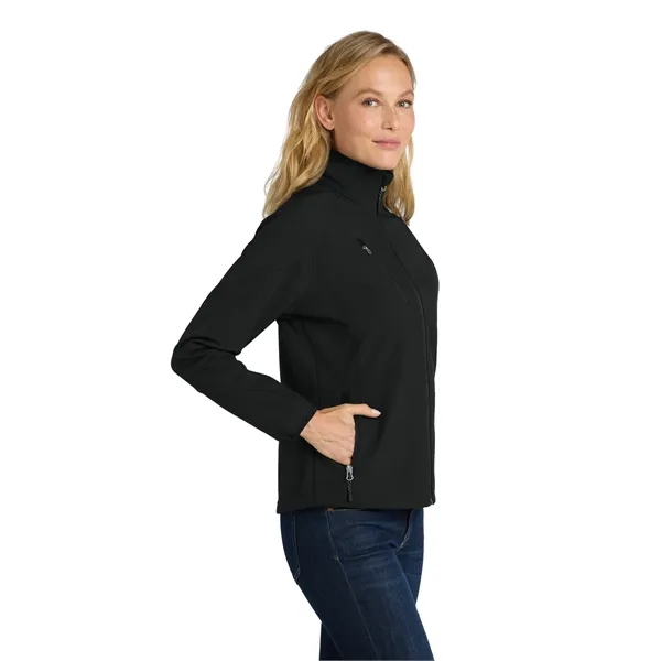 Port Authority Ladies Textured Soft Shell Jacket.... from ASI 84863 SanMar